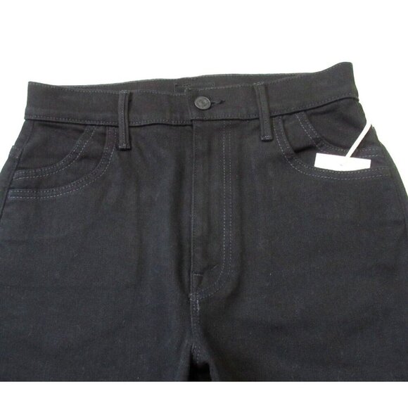 NWT Mother Stash Swooner in Lasting Impression Black Stretch Skinny Jeans 27 - Picture 3 of 9